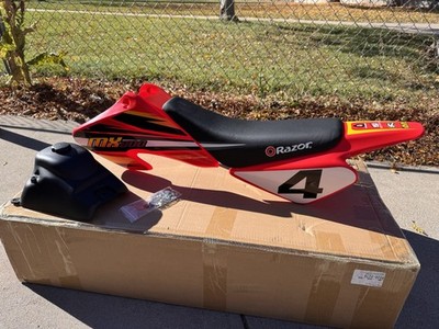 Genuine Razor MX500 Seat + Body Fairing and Hardware Part
