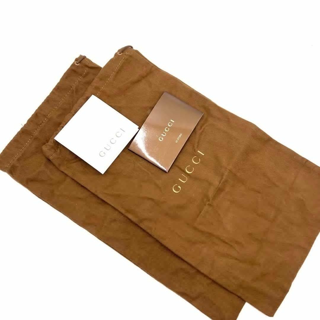 GUCCI Boots Heel Horsebit Leather Black EU37/US7 113176c thumbnail 19