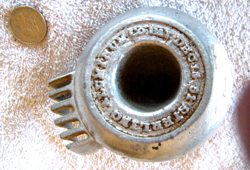 Lemon reamer squeezer "STERLING ALUMINUM CO. PAT DEC 18 91" -circa 1890's