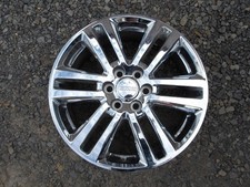 07 08 09 10 11 12 13 14 GMC ACADIA 20 X 7.5 CHROME SPOKE WHEEL ORIGINAL GM