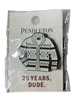 Pendleton Big Lebowski Westerley Sweater Pin The Dude