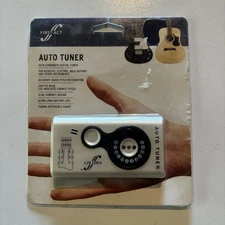 NEW Old Stock First Act MGT02 Guitar Auto Chromatic Digital Tuner LED Input Jack