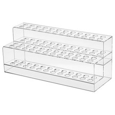 Clear Acrylic Pen Holder 2 Tier Pen Display Stand Pen Storage Organizer 48