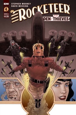 ROCKETEER IN THE DEN OF THIEVES #4 IDW PUBLISHING