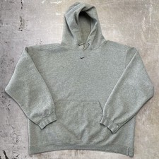 Vintage 90s Nike Center Swoosh Hoodie Sweatsh...