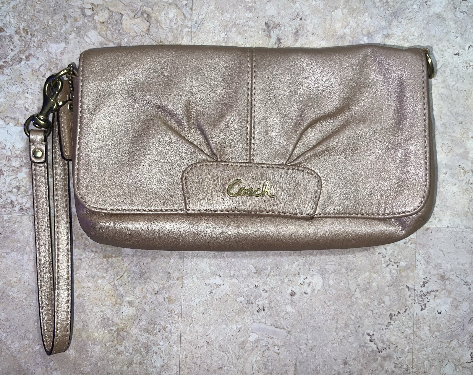 Coach Wristlet Mini Purse.