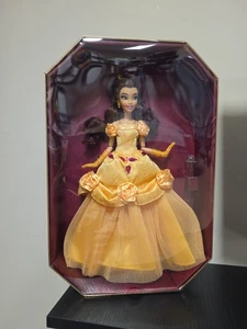 Disney Collector Radiance Collection Belle Doll - Mattel Beauty & Beast-bw1