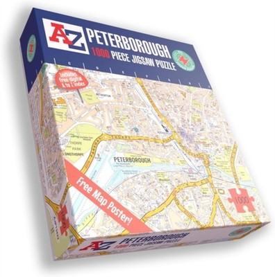 AZ Map of Peterborough 5056318134222