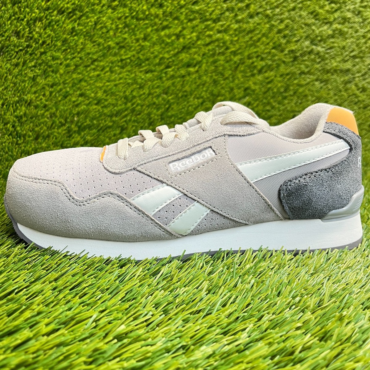 Reebok Harman Womens Size 8W Gray White Composite Toe Safety Work
