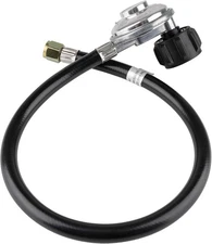 2FT Propane Adapter Hose & Regulator, Universal for 5-40 lb... 
