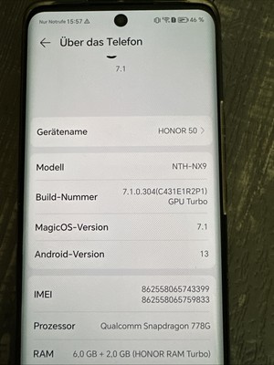 Honor 50 5G 128 GB