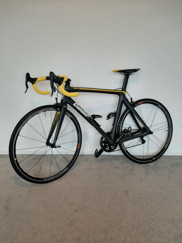 Condor Leggero Team JLT Condor Carbon Road Bike Size 52