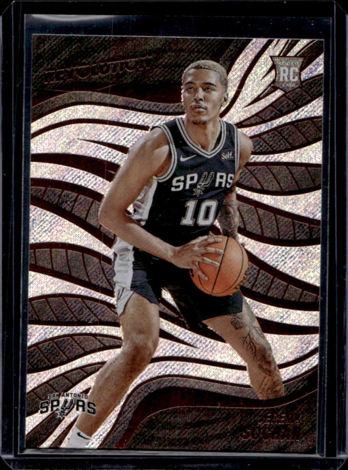 2022-23 Panini Revolution Jeremy Sochan RC Rookie #143 Spurs