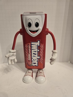 Twizzlers rote Figur Shake & Giggle funktioniert, verstellbare Füße Erdbeere.. 