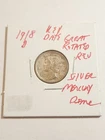 1918 D KEY DATE GREAT ROTATED REVERSE SILVER MERCURY DIME RARE
