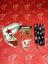 Famous Stars And Straps Cali Sticker Knife Set Blink 182 Travis Barker Vintage