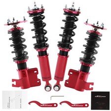 24 Step Adjustable Damper Coilovers Suspension Kit For Nissan S13 240SX 1989-94