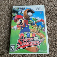 Mario Super Sluggers Nintendo Wii CIB Tested Working Baseball Game RMBE USZ