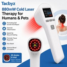 Medical Red Light Laser Therapy Device for Back, Knee,Muscle Pain Relief 880mW