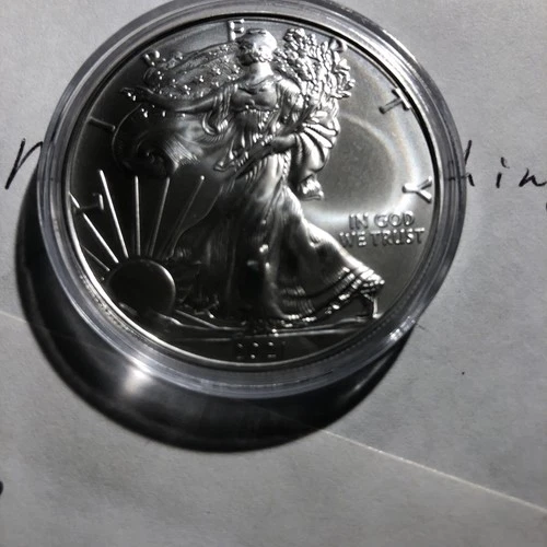 - American Silver Eagle 2021 Uncirculated