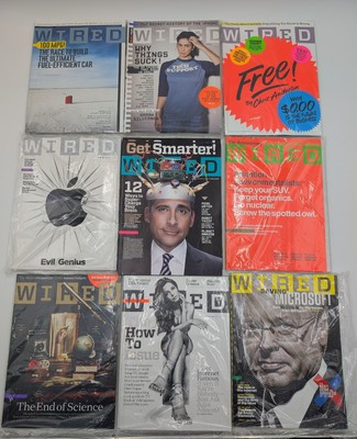 WIRED Magazine Lot 2008 (10 Issues) | Sarah Silverman, Steve Carell, Apple..
