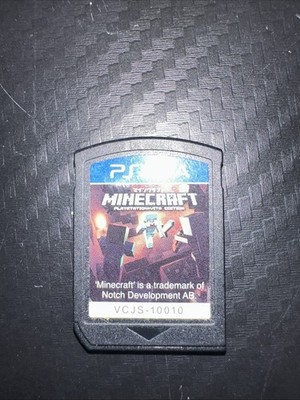 Sony PS Vita Minecraft Game Cartridge Region Free Plays English Cart Only