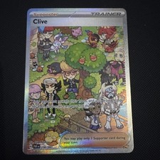 Clive 236/091 Special Illustration Rare Paldean Fates Pokemon Near Mint on eBay