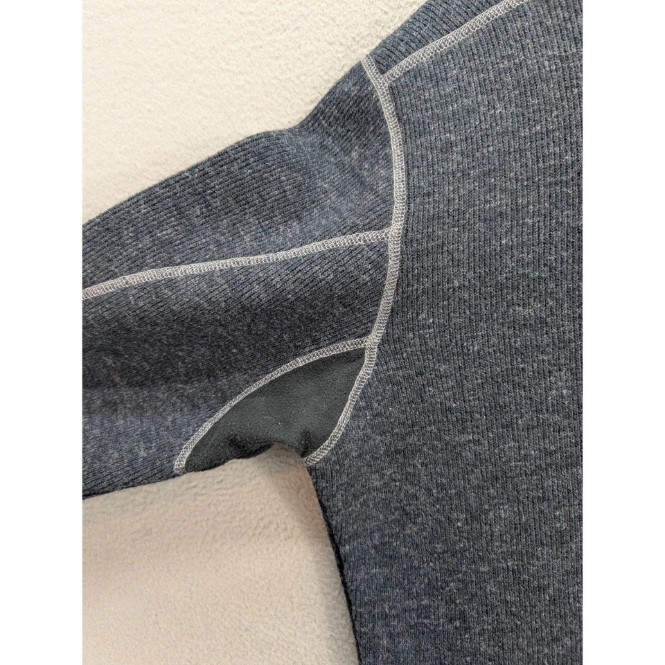 Kuhl Thor 1/4 Zip Pullover Sweater Men's Sz S Black Wool Thermo Kore Thumb Holes - Image 4 of 4