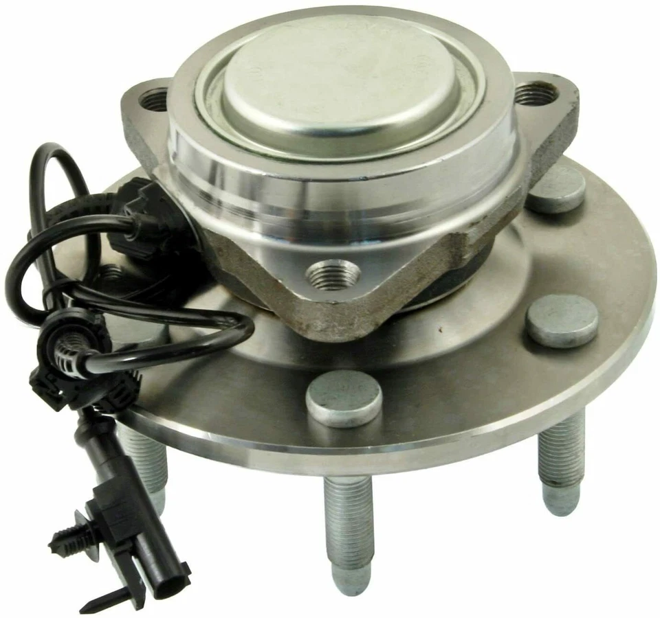 Juego de bujes de cojinetes de rueda delantera 2x2 MOOG para Chevy Silverado GMC Yukon XL 1500 6 tacos Foto 4 de 4