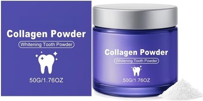 Hydroxyapatite Tooth Powder with Collagen, Mint Oral Care, 50g