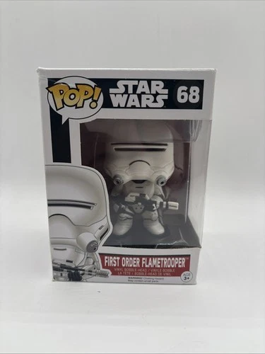 Funko Pop! Star Wars: First Order Flametrooper Thrower #68 Bobblehead Vaulted