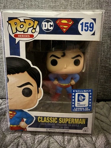 Funko Pop! Vinyl Classic Superman Legion of Collectors Exclusive DC Comics #159