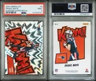 2024 Panini Absolute Drake Maye RC Horizontal Kaboom! PSA 9