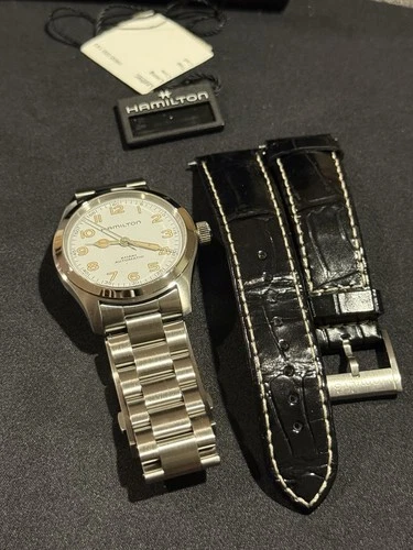 Hamilton Khaki Field Murph White Dial Automatic 38mm Men's Watch H70405710