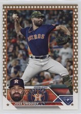 2023 Topps Complete Set Fanatics Exclusive Gold Star Jose Urquidy José #518 10ou