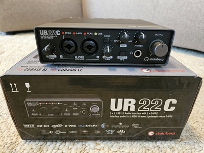 Steinberg UR22C USB 3.0 Audio Interface with 2 D-PRE Mic Inputs