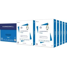 Printer Paper 20 lb 8.5 x 11 Bright Copy Paper Reams 5000 Sheets Smooth