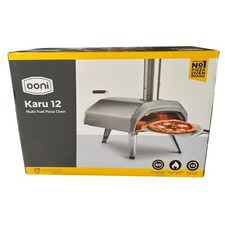 Horno de pizza portátil multicombustible Ooni Karu 12 al aire libre leña carbón gas UU-P29400
