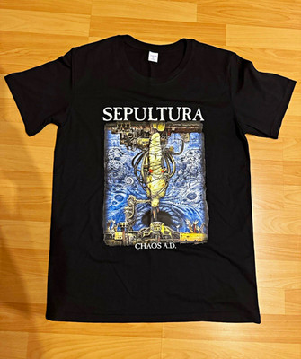 Sepultura  Chaos A.D.  T-Shirt   Schwarz   sehr guter Zustand