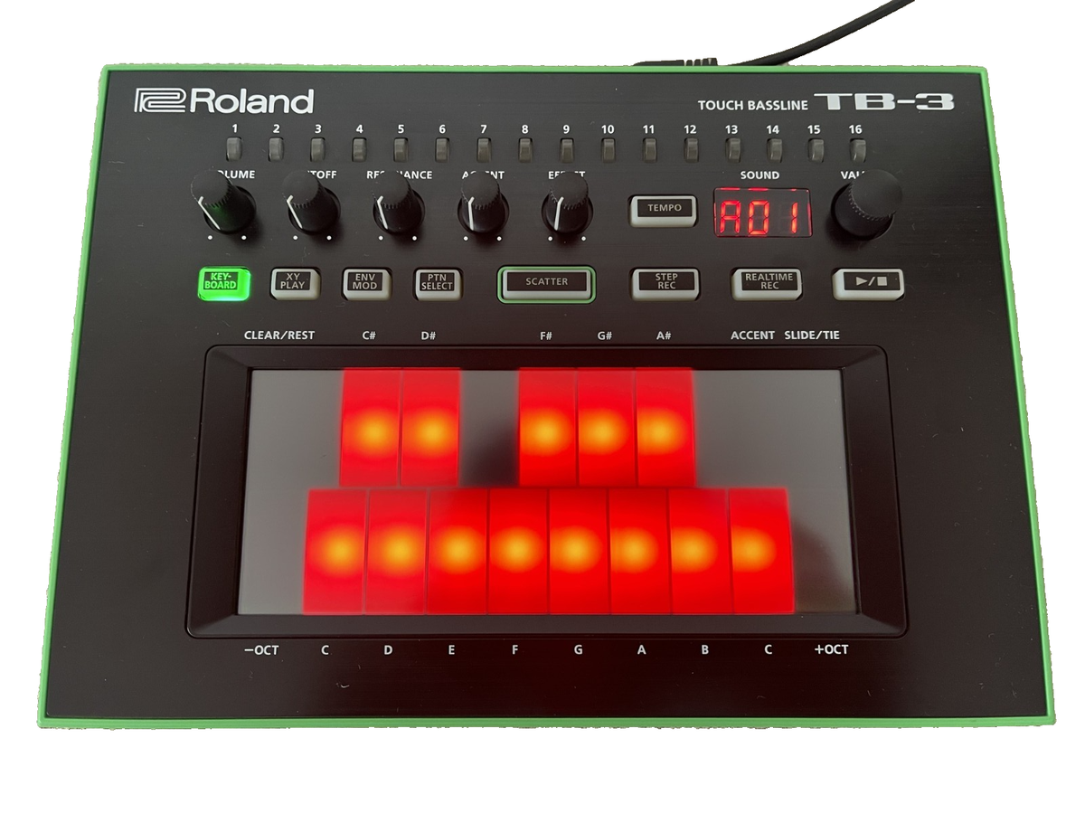 Roland TB-3 134-sounds Touch Bass Synthesizer for sale online | eBay