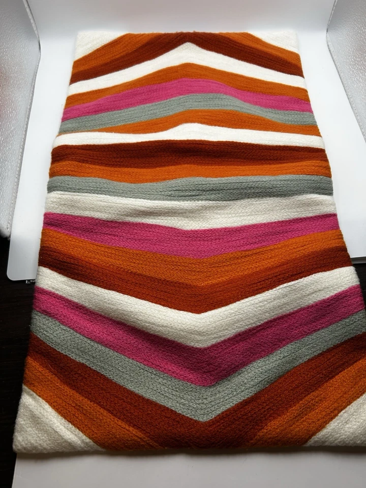 Juego Funda de Almohada Decorativa Algodón 12x21 Pulgadas West Elm Rayas Foto 4 de 4