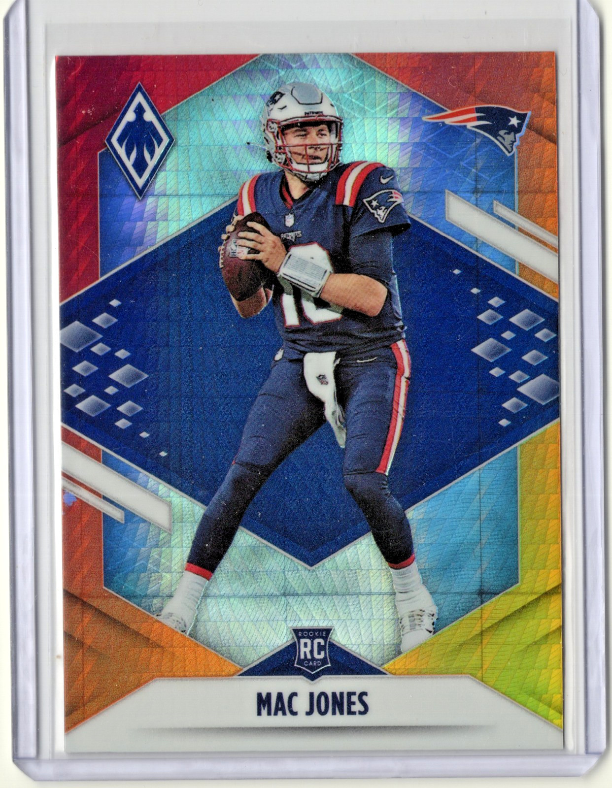 2021 Panini Phoenix - Rookie Mac Jones #109 Fire Burst (RC)