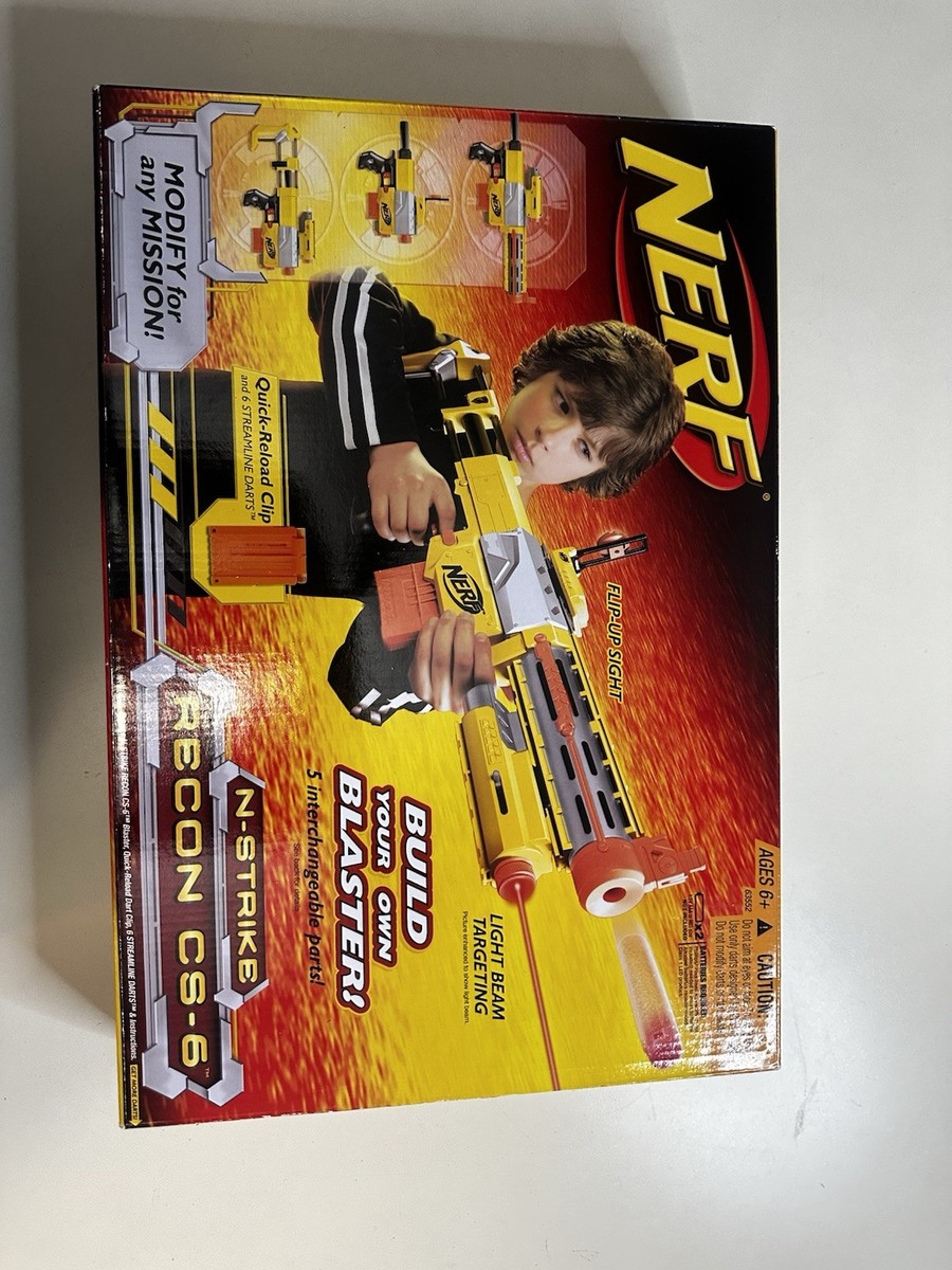 Nerf N-Strike Recon CS-6 Build Your Own Blaster Open Box | eBay
