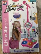He Sheng Li Toys Microphone Set for Children MP3 Compatible Pink Toy 3 Years