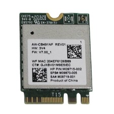 M09715-002 HP Sko-WLAN Realtek Coco Ac 1X1 14-Dq2089Wm "GRADE A"