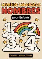 Go*Den Leaves Books | Livre De Coloriage Nombres Pour Enfants | Taschenbuch