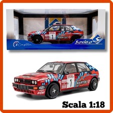 Modellino auto scala 1/18 LANCIA DELTA HF INTEGRALE Biasion/Siviero 1989 Solido