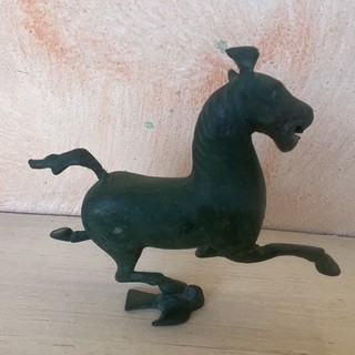 Bronze Gansu Flying Horse Sculpture Vintage Han Dynasty Replica
