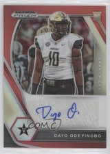 2021 Panini Prizm Draft Picks Red 147/199 Dayo Odeyingbo #DPA-DAY Auto 9su
