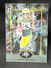2025 Panini Donruss Savion Williams Rated Rookie Retro RC Green Bay Packers #7